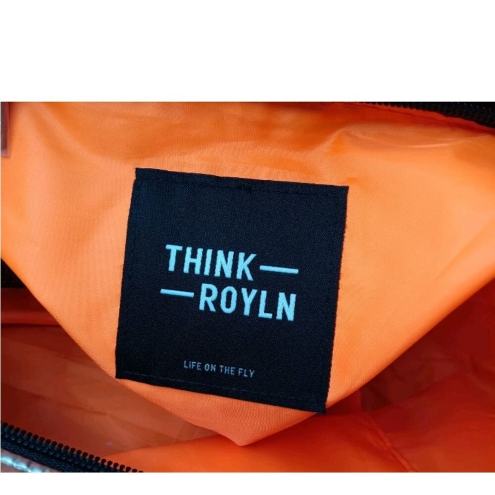 Think Royln Kira Cargo Pocket Tote Bag in Gold - Picture 12 of 12